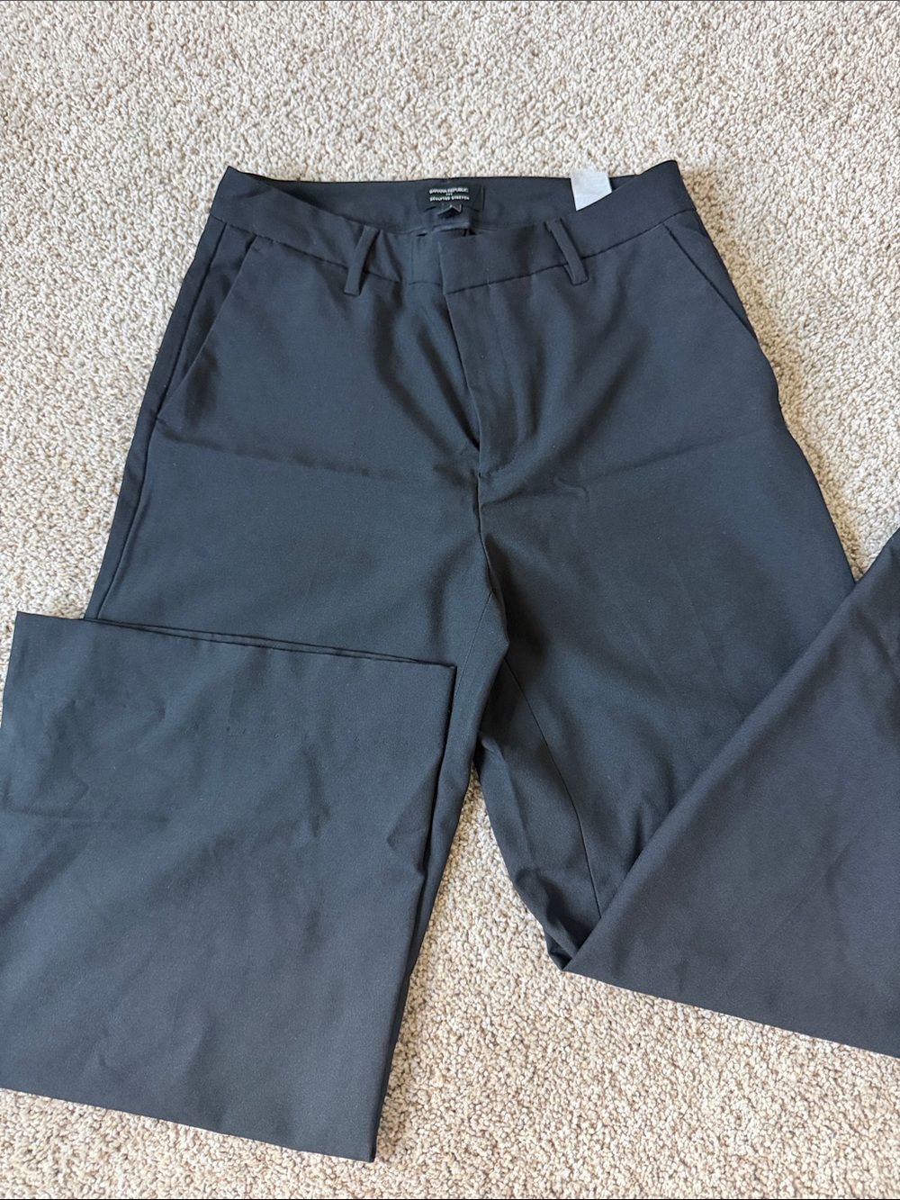Banana Republic Black Women's Straight-Leg Trousers